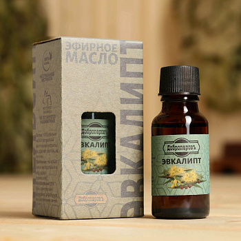 Масло эфирное "Эвкалипт" 20мл крафт Добропаровъ 4355367