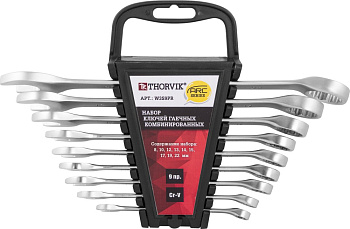 Набор ключей гаечных комбинированных серии ARC 8-22мм 9 предметов 052613 (W3S9PR)