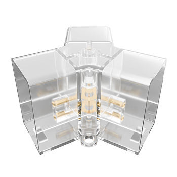 APEYRON Коннектор тип Y для св-ков серии NET 60х40х26 IP20 полипропилен 09-134