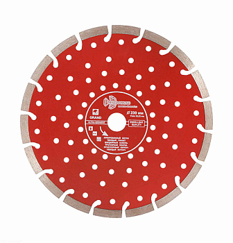 Диск алмазный SEGMENT Grand hot press Ø230х22мм Trio Diamond GUS726