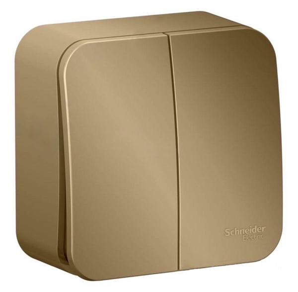 Выкл 2кл ОП 10А Титан BLANCA 105014