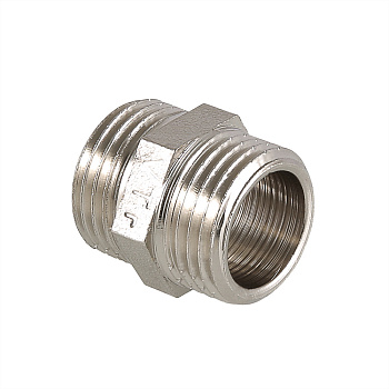 Ниппель 1 1/2" нр*1 1/2 нр.хром Valtec (VTr.582.N.0008)