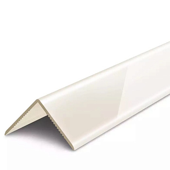 Уголок Идеал 15х15  2,7м. Светлая слоновая кость глянцевая Деконика