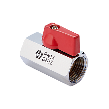 Кран шаровый МИНИ В/В 1/2" MVI (15шт/120 уп) (BV.465.04)