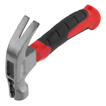 Молоток-гвоздодер "Matrix" мини 250г боек с магнитом, фибергласовая двухкомпонентная рукоятка 10443