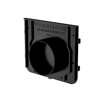 Заглушка пластиковая DN100 H120-H180 (9212)