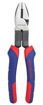 Плоскогубцы многорычажные комбинированные "Workpro" 200мм WP231089