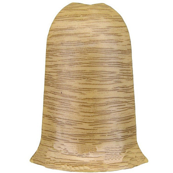 Наружный угол (комплект) для плинтуса К55 "Идеал Комфорт" 217 / Дуб темный