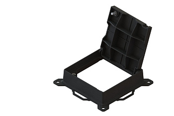 Люк чугунный квадратный 500х500мм (Размер лаза 357х357мм) 35455/8-4*