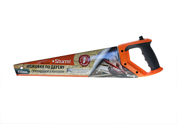 Ножовка по дереву "Sturm" 450мм 1060-12-4507