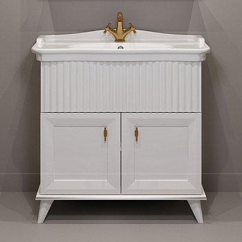 Комплект тумба "Retro 85" + умывальник Модерн 850