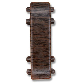 Соединитель для плинтуса К55 "Идеал Комфорт" 351 / Каштан