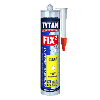 Tytan Professional Клей-герметик Fix² Clear прозрачный 290 мл