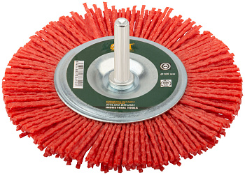 Корщетка-колесо нейлоновая Ø100мм 38610