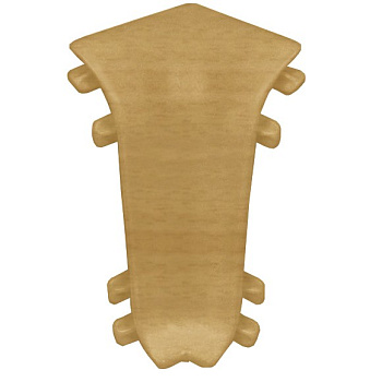 Внутренний угол для плинтуса К55 "Идеал Комфорт" 233 / Бук светлый