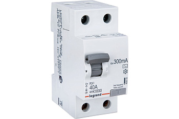 УЗО 2п 40A 300мА тип AC RX3 Legrand 402033