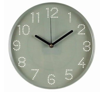 2520-003 (10) Часы настенные d=25см, корпус оливковый Классика