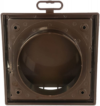 Выход стенной ASA 150*150 D=100, 1515К10ФВ коричневый