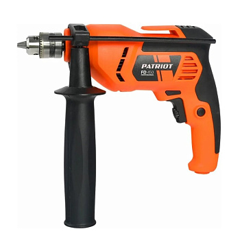 Дрель электрическая PATRIOT FD 450,  без удара, мощность 550Вт, 0-2700об/мин, макс.диаметр сверла 10