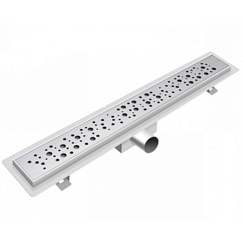 Трап-лоток 85 см нерж (сухой +гидрозатвор) TIM BAD418502 (1шт/4упак)