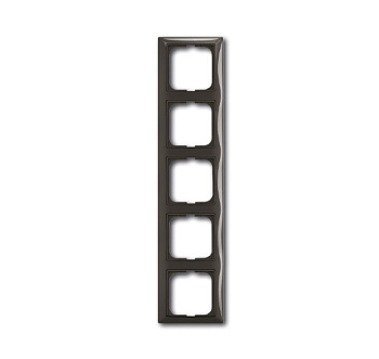ABB BJB Basic 55 Рамка 5-я шато (черный) 1725-0-1510