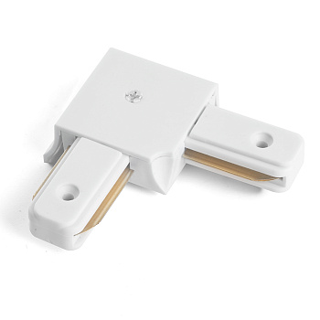 Коннектор угловой для шинопровода белый LD1001 10315