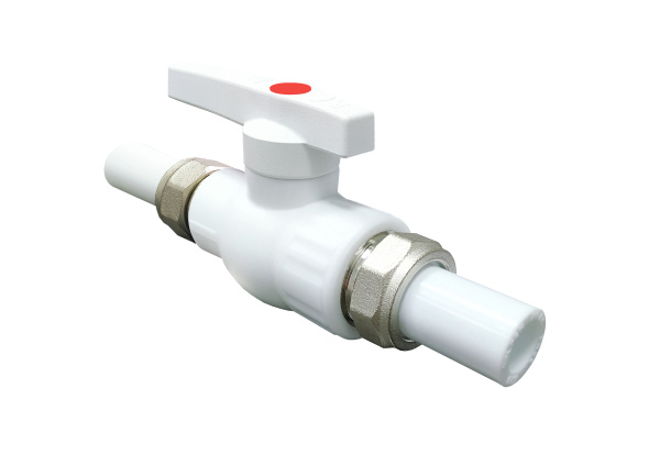 кран шар. с двойным раз