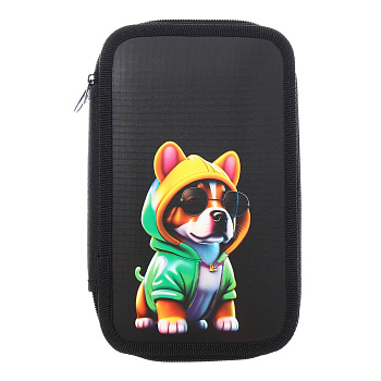 Пенал 2 секции 125*205 лам.кар 30П26/2 Calligrata унив "Бульдог" 10102866