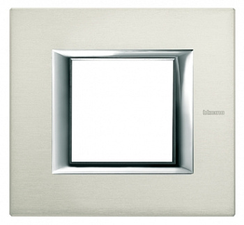 BT Axolute Хром Рамка 2 мод прямоугольная HA4802CR