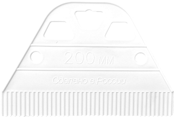 Шпатель для нанесения клея 200мм серия White Edition 316-5200