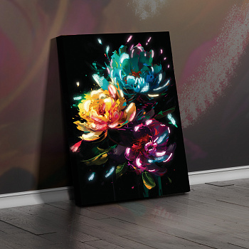 Картина Неоновая живопись 1 50х70