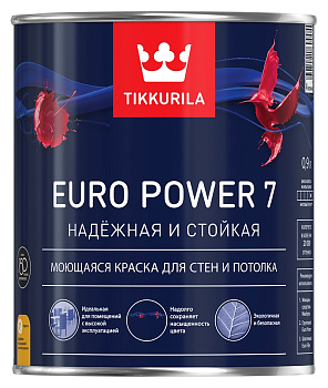 Краска база А латексная ЕВРО-7 (2,7л) (025807)