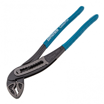 Клещи "GROSS" переставные обливные рукоятки хром-ванадий 240мм 15715*