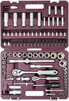 Набор инструмента универсальный 1/4" 1/2" DR 94 предмета 052061/54009 (UTS0094)