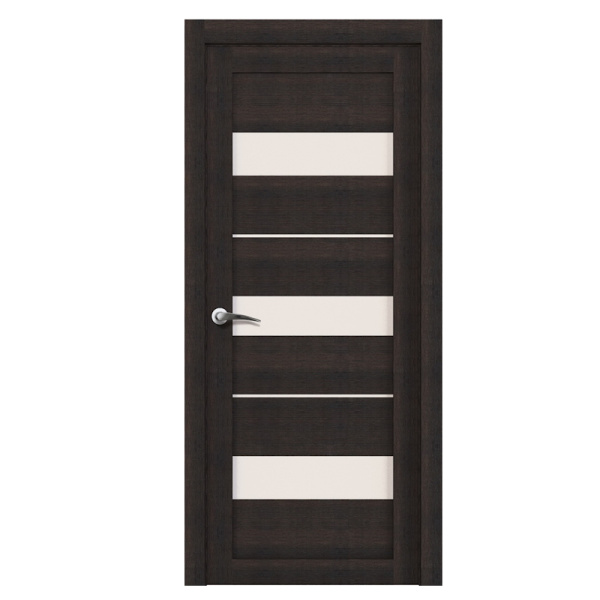 (обн.) Дверь Uberture 2126  стекло Велюр шоко