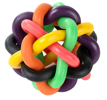 Игрушка д/собак Мяч плетеный маленький Ф50 Зооник 50091 135979