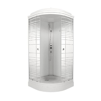 ДК Полосы 90*90 A (7 мест+сифон D90)