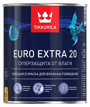 Краска база С латексная ЕВРО-20 (2,7л) 