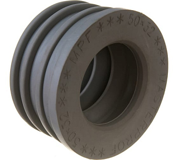 Манжета для канализации серая ТЭП 50х32 MPF, МР-У ИС.131770