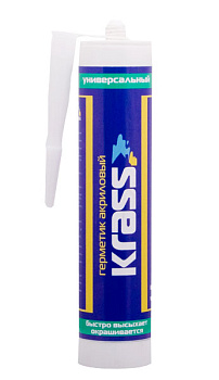 Герметик акриловый KRASS белый 300мл