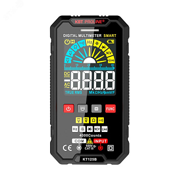 Мультиметр цифровой KT 125В серия PROLINE 86325 КВТ