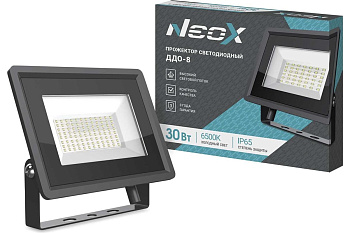 Прожектор LED 30W ДДО-8 6500К 3000Lm IP65 NEOX 4690612034003