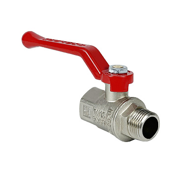 Кран шар. рычаг 1 1/2" ВР/НР НИКЕЛ. PREMIUM VALFEX 11Б27фт1М (8/2) (VF.215.NR3.112.PREMIUM)