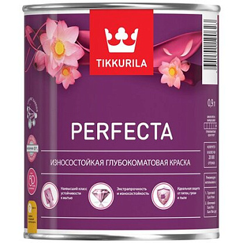 Краска интер.PERFECTA база А глубоко/мат. (0,9л) 178330
