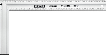 Угольник столярный "STAYER HERCULES" 400мм 3432-40