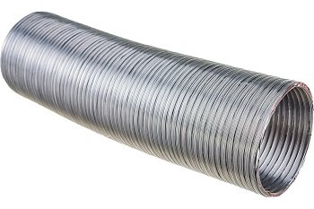 20ВА, Воздуховод гибкий алюминиевый гофрированный, L до 3м