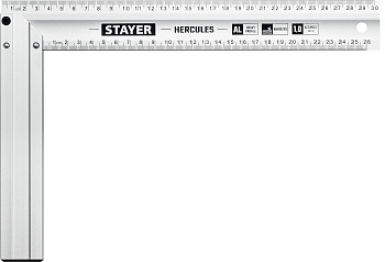 Угольник столярный "STAYER HERCULES" 300мм 3432-30