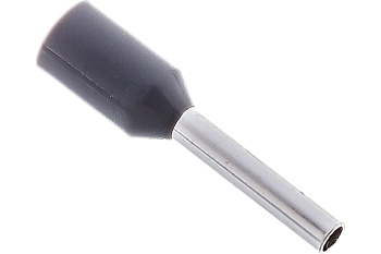 Наконечник штыревой НШВИ 0,75-8 СЕРЫЙ КВТ (100/1) 79436