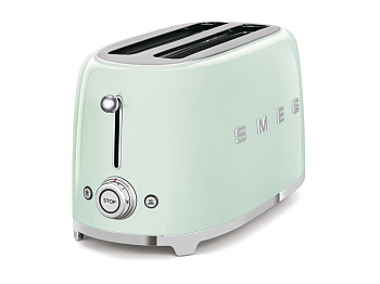 SMEG Тостер зеленый на 4 ломтика TSF02PGEU.