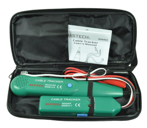 Тестер кабельный трассоискатель MS6812 Mastech